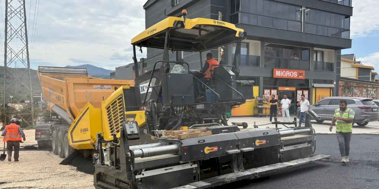 Bursa Gemlik Belediyesi'nden Umurbey'e asfalt hamlesi