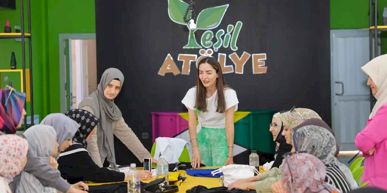 Konya Selçuklu’dan sıfır atık için anlamlı atölye