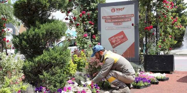 Ankara Keçiören’de parklara estetik dokunuş