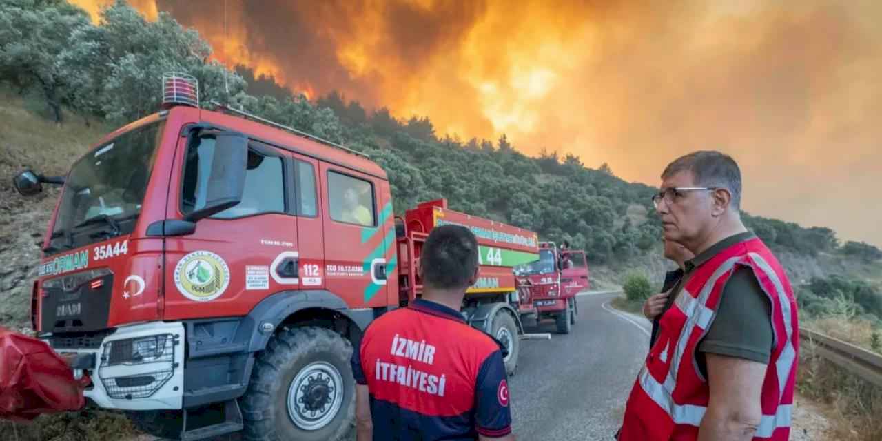 İzmir yangınlarla savaşıyor... İzmir'in ateşle imtihanı