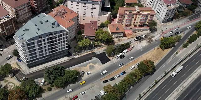 Gebze’de bağlantı yolları açılmaya devam ediyor