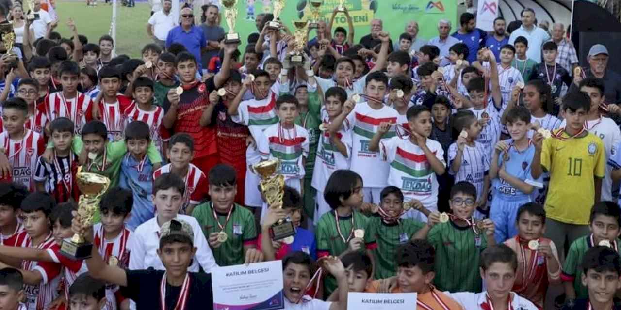 Mersin'de ‘U-11 / U-12 Futbol Şenlik Ligi’ sona erdi