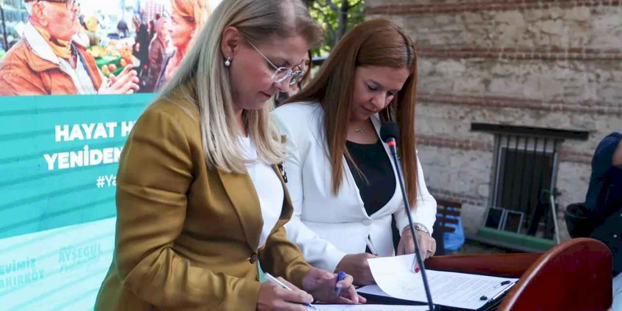 İstanbul Bakırköy'de yaşlılar için örnek proje