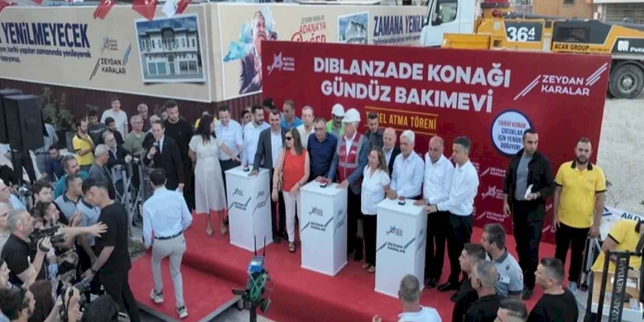 Dıblanzade Konağı Gündüz Bakımevi’nin temeli atıldı