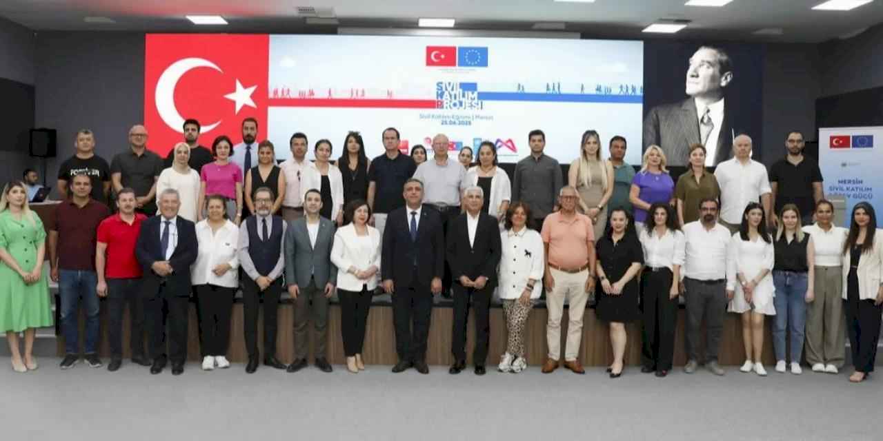 Mersin sivil katılımda öncü kentlerden biri oluyor