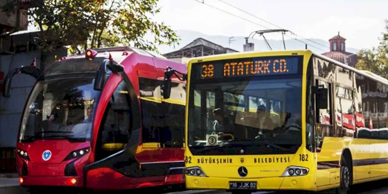 Bursa'da ulaşıma zam! Abonman kart sistemi de kaldırıldı!