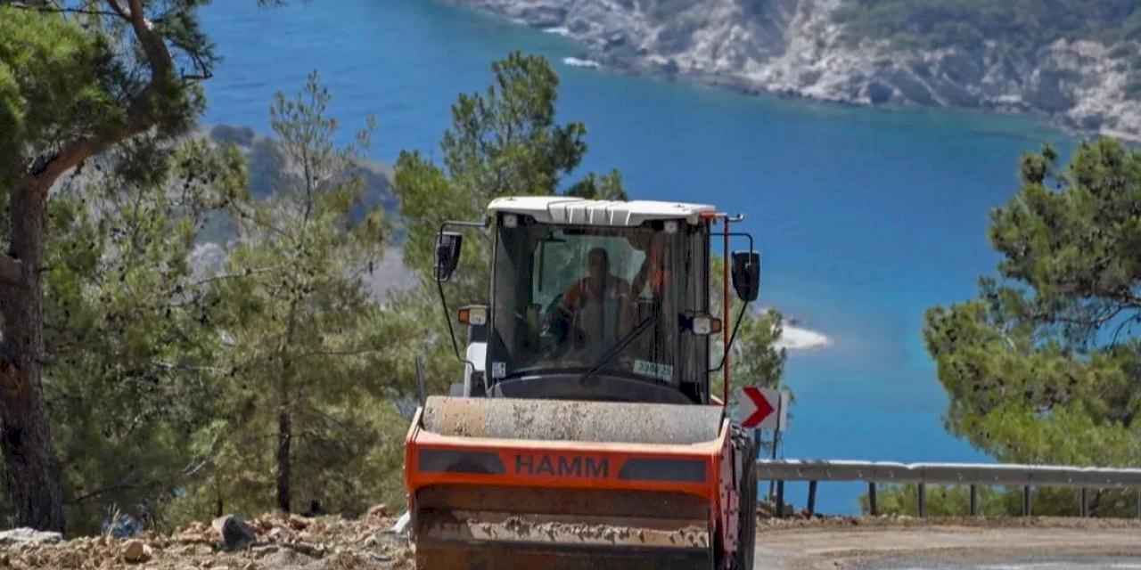 Mersin Büyükşehir’den Yeşilovacık yoluna konforlu dokunuş