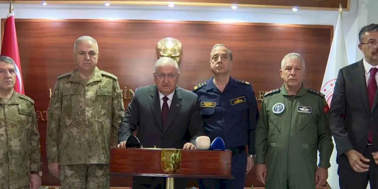 Bakan Güler: Acımız büyük, tahkikat başladı