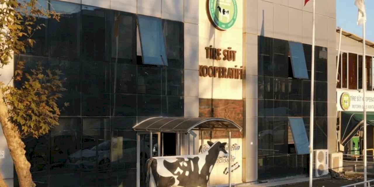 Tire Süt Kooperatifi’nden yangın bölgesine dayanışma eli