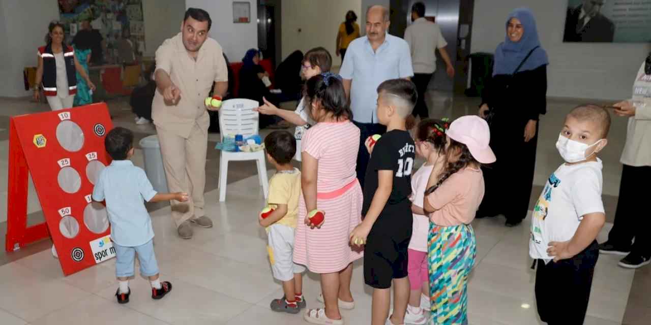Bursa'dan lösemili çocuklara moral