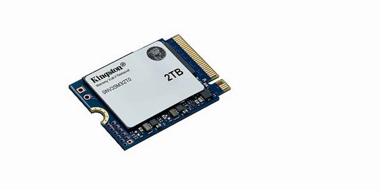 Kingston, NV3 PCIe 4.0 NVMe SSD'ye Yeni Form Faktörü Ekledi
