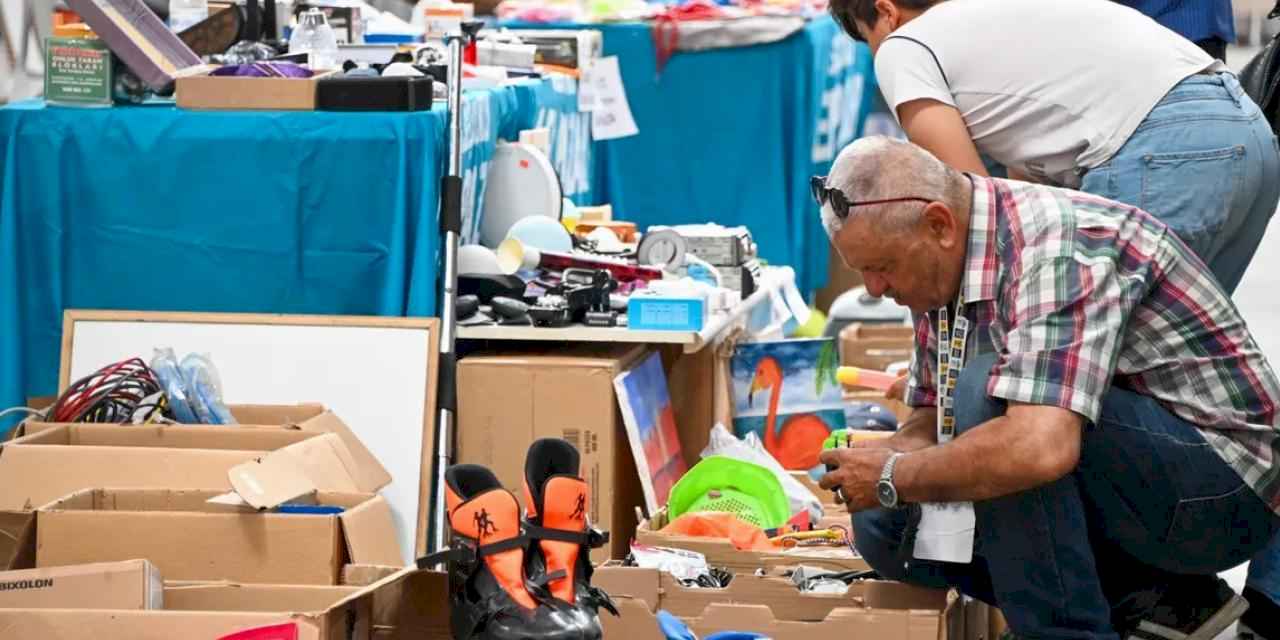 Konya Selçuklu'da ikinci el pazarı ilgisi