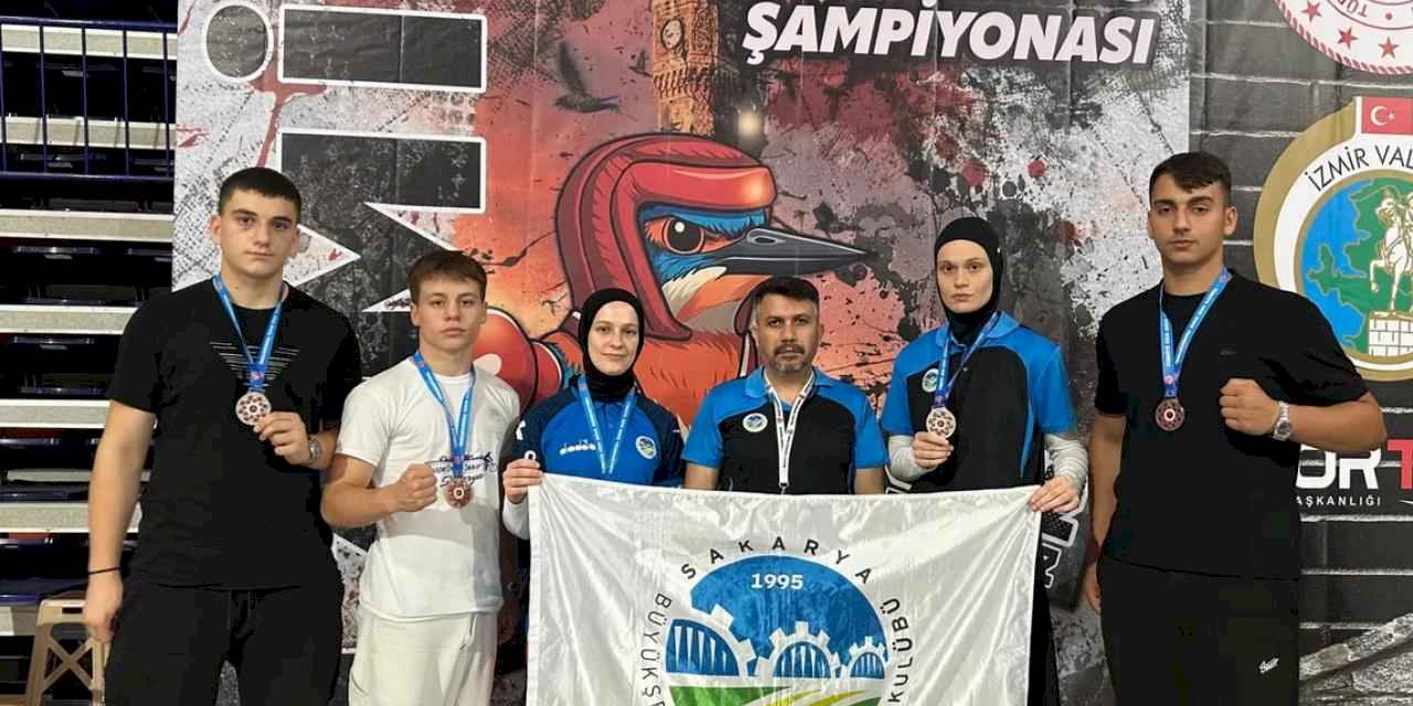 Sakaryalı Kick Boks sporcularından madalya yağmuru