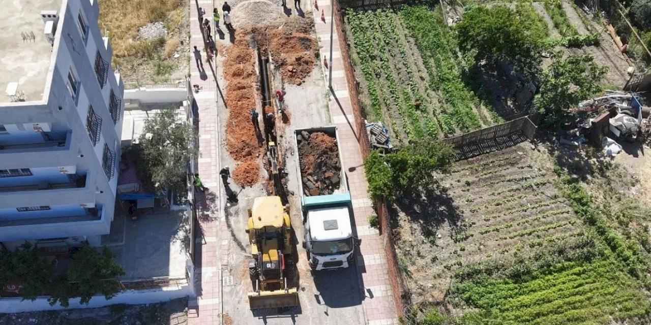 Manisa Ahmet Bedevi'de altyapı sorunu çözülüyor