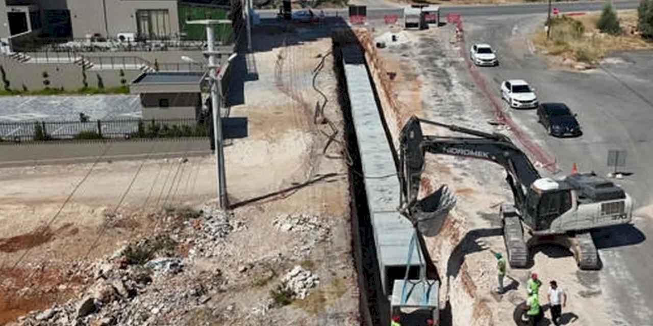 Antalya Kepez'e 92 Milyon TL’lik yağmur suyu yatırımı