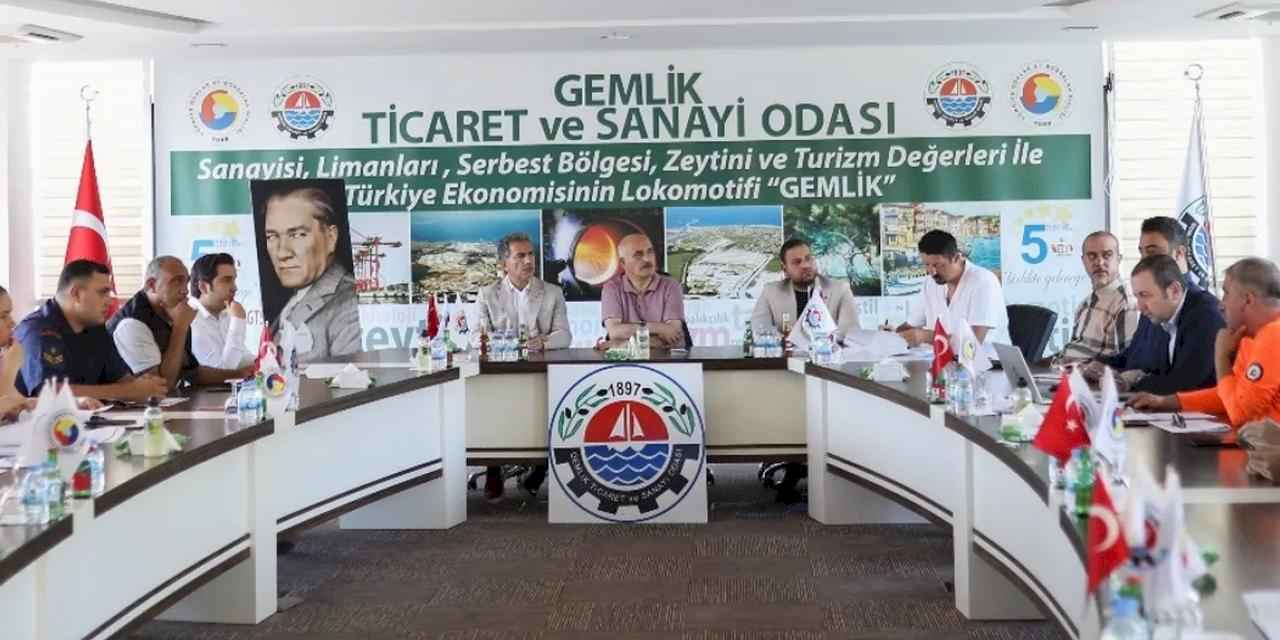 Bursa Gemlik’te afetlere önceden hazırlık