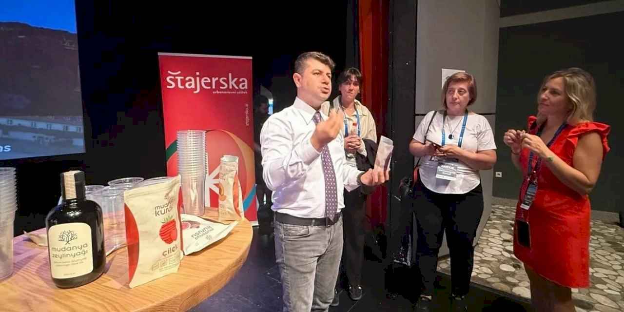 Mudanya, Slovenya ve Fransa'da tanıtıldı... Baran Güneş, Mudanya için uluslararası sahnede