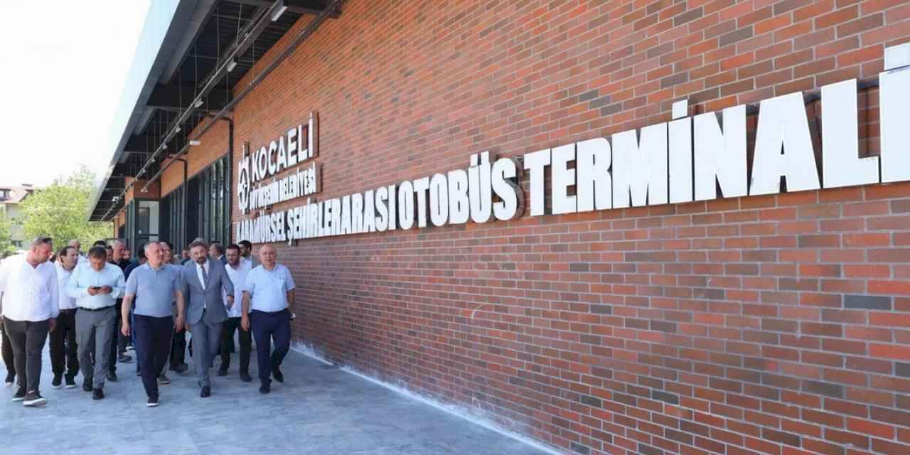 Kocaeli’de yeni otobüs terminali hizmete hazırlanıyor