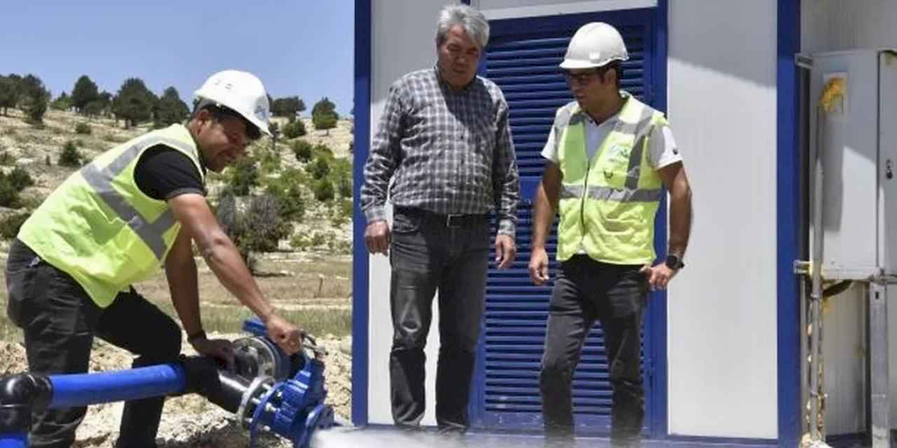 MESKİ, Güzeloluk Mahallesi’nde su teminini güvence altına aldı