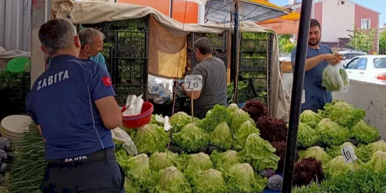 Sivas Zabıtası'ndan pazarlarda tartı denetimi