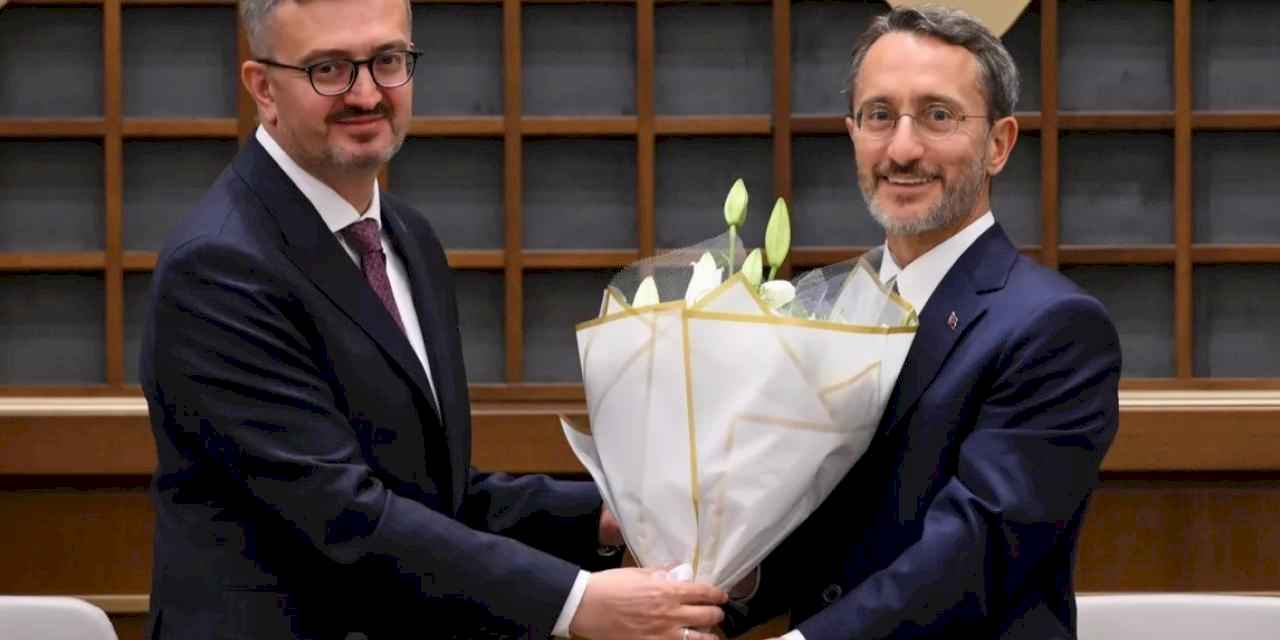 İletişim Başkanlığı'nda devir-teslim tamam