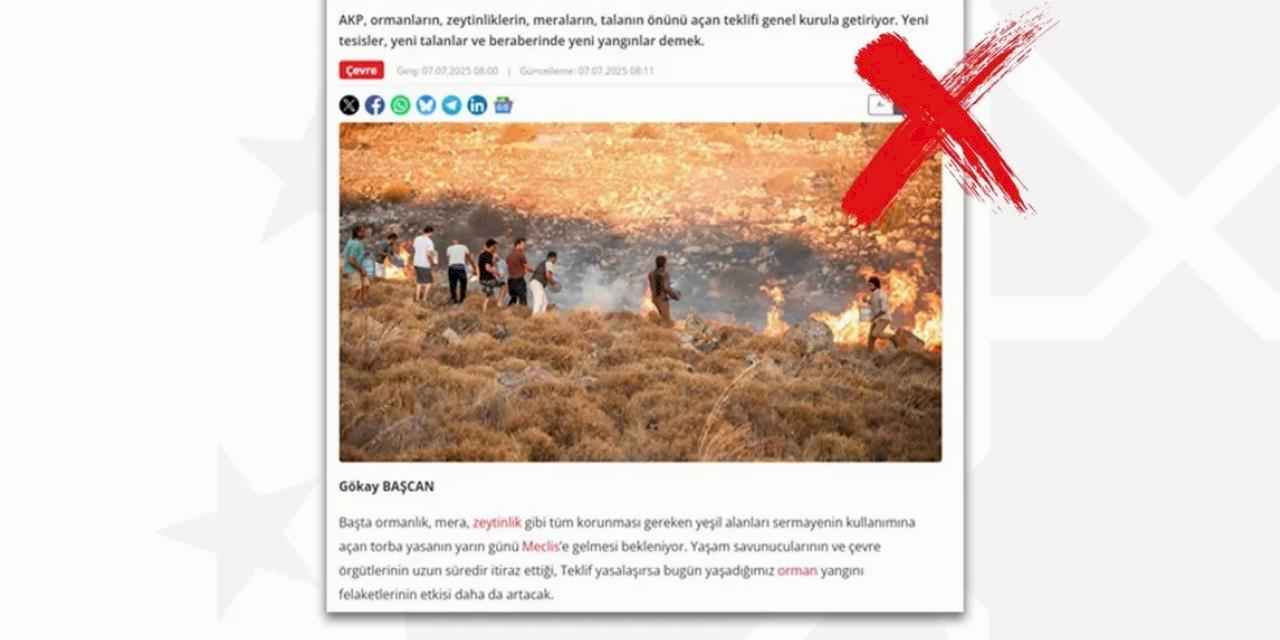 Ormanlarla ilgili 'torba yasa' iddiaları yalanlandı