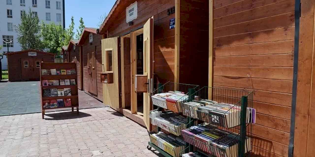 Kayseri Talas'ta kitap kokusu bu çarşıdan yayılacak