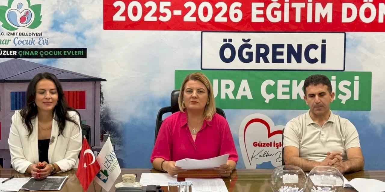 İzmit Çınar Çocuk Evleri’nde kura tamamlandı