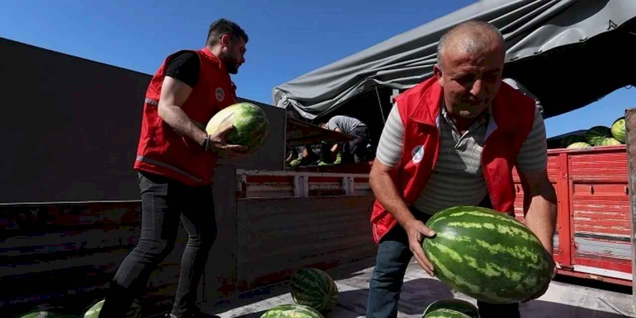 Kayseri Büyükşehir'den yaz sıcağında serinleten destek