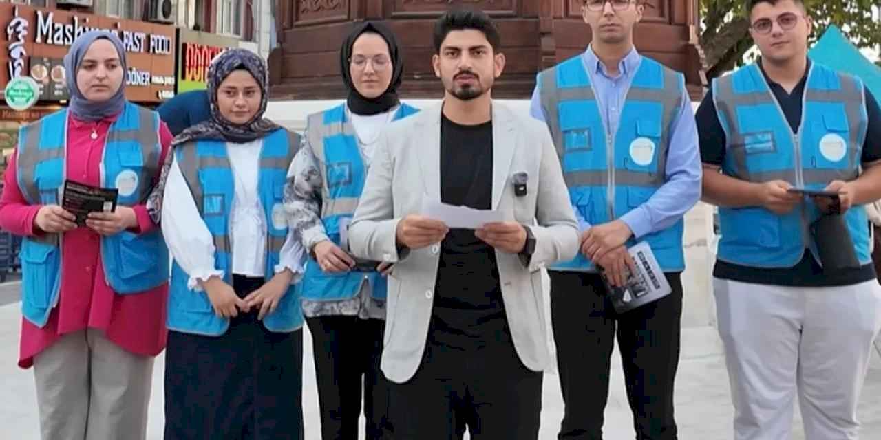 AK Parti Bursa Osmangazi gençliğinden 'Srebrenitsa' hassasiyeti