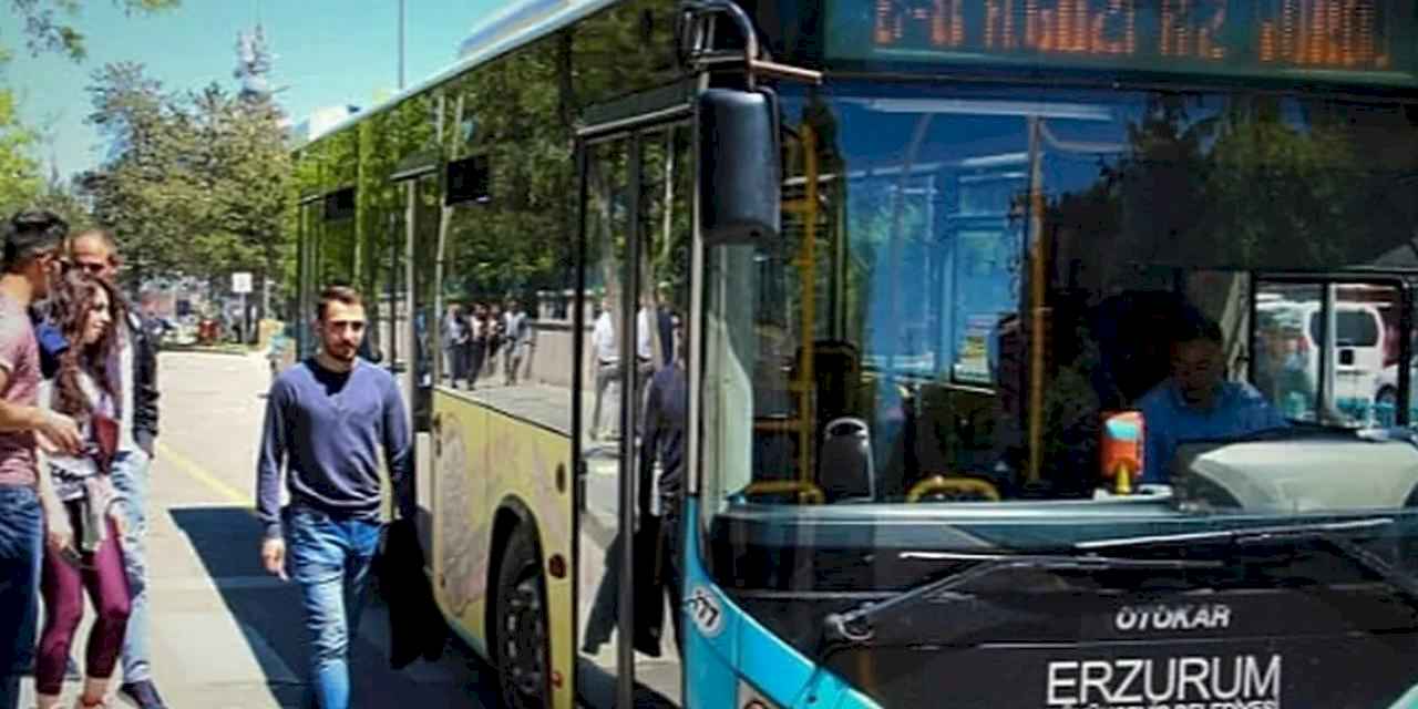 Erzurum'da toplu ulaşıma Başkan Mehmet Sekmen müdahalesi