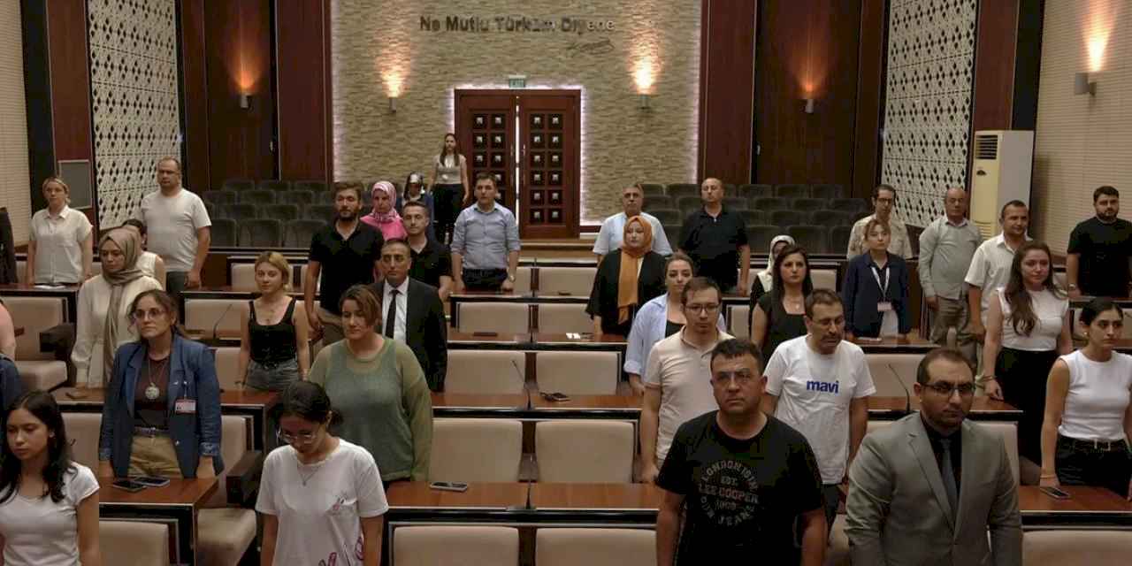 Ankara Keçiören'de personele sağlıklı yaşam eğitimi