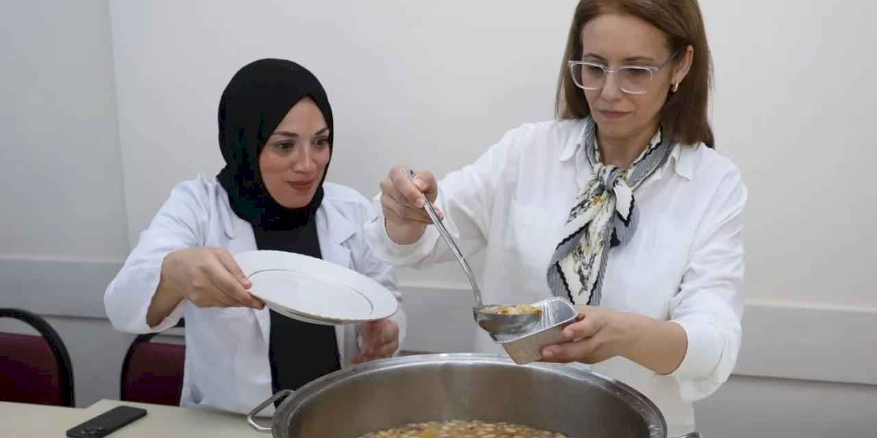 Başkan Vekili Abiş’ten, KO-MEK’te aşure ikramı