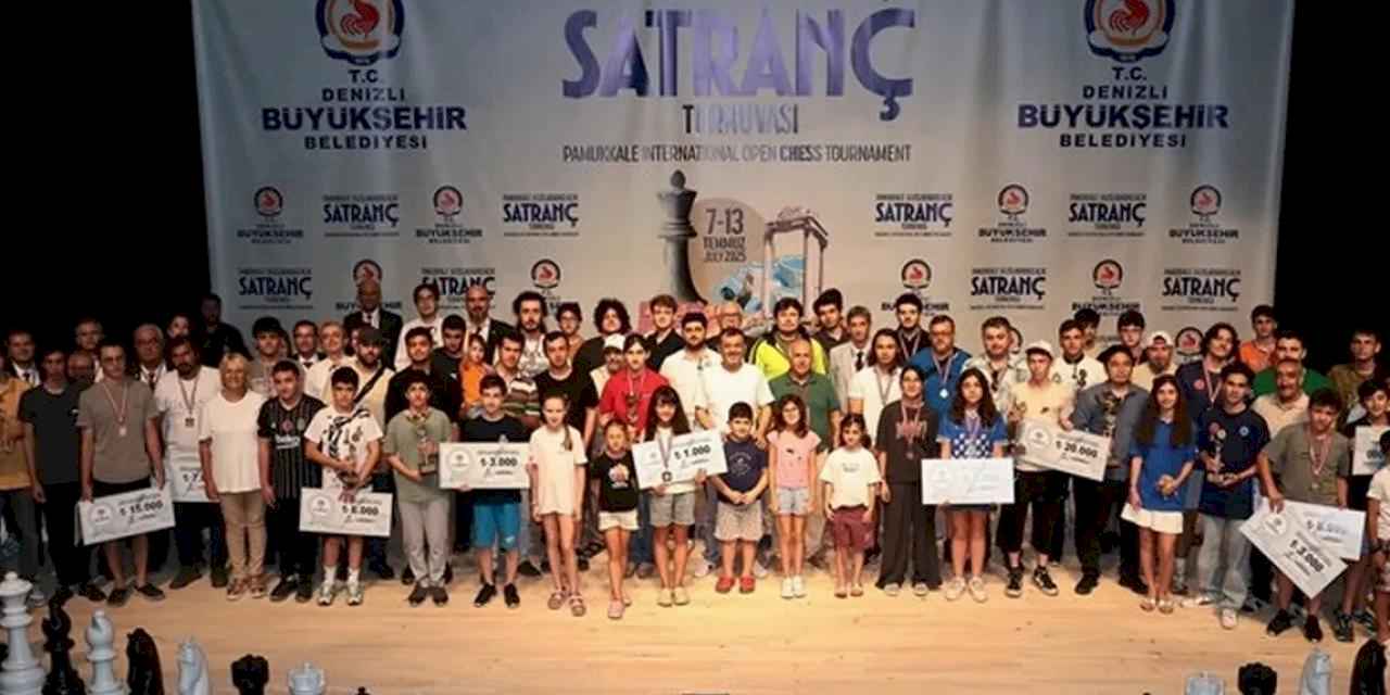 Pamukkale Uluslararası Açık Satranç Turnuvası sona erdi