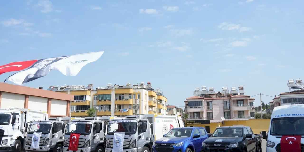 Muğla'da Milas Belediyesi araç filosunu güçlendiriyor