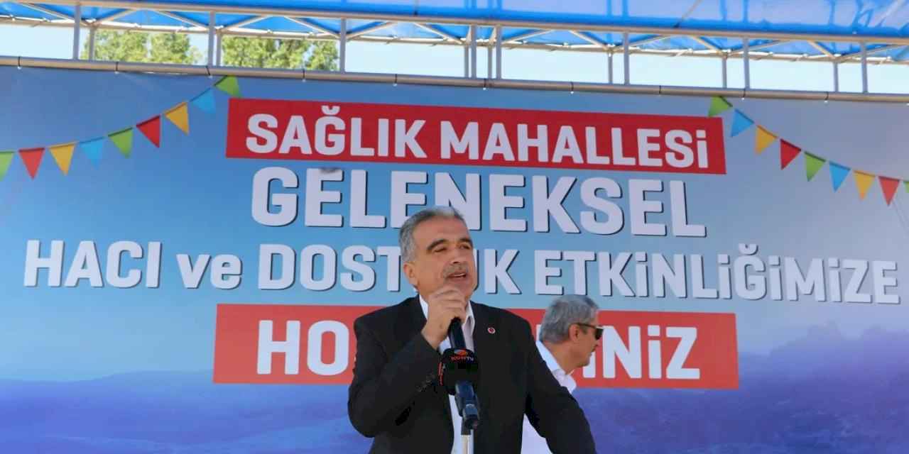 Konya'da Sağlık Mahallesi’nde anlamlı buluşma