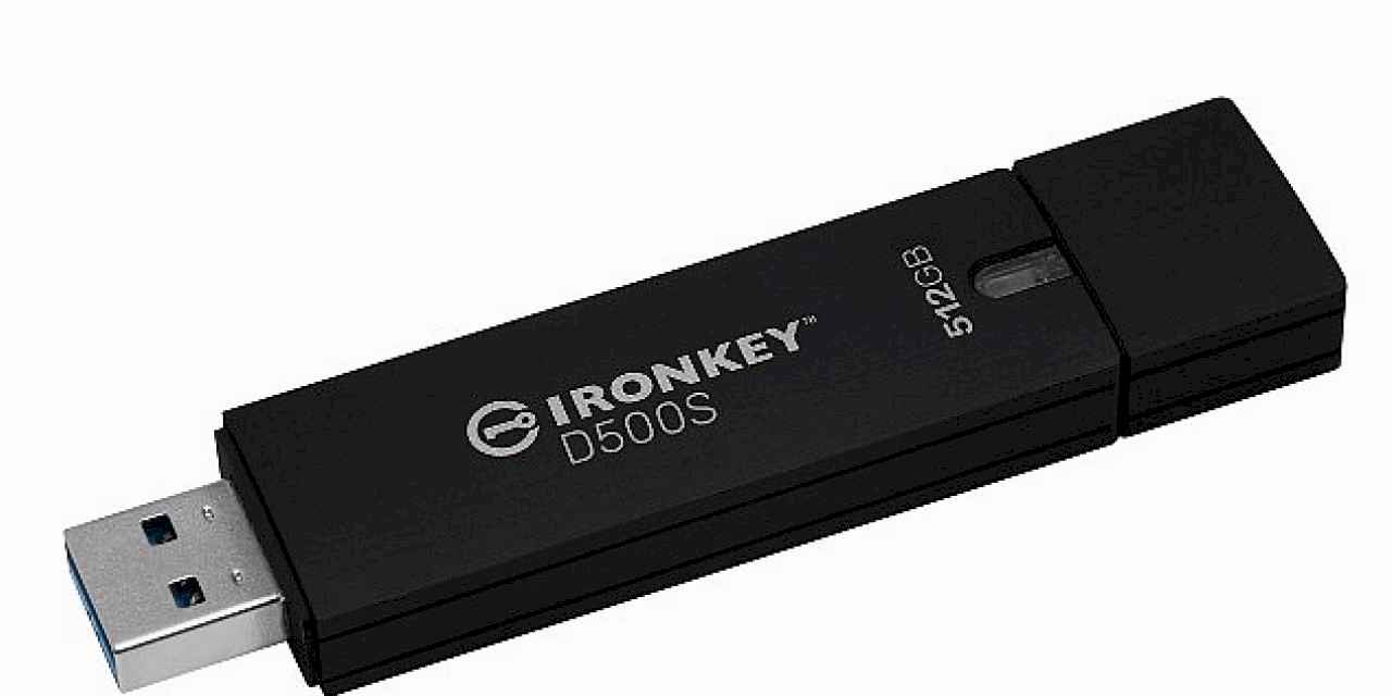 Kingston'dan Güvenilir Tedarik Zincirine Sahip, FIPS 140-3 Seviye 3 Donanım Şifreli Sürücüsü