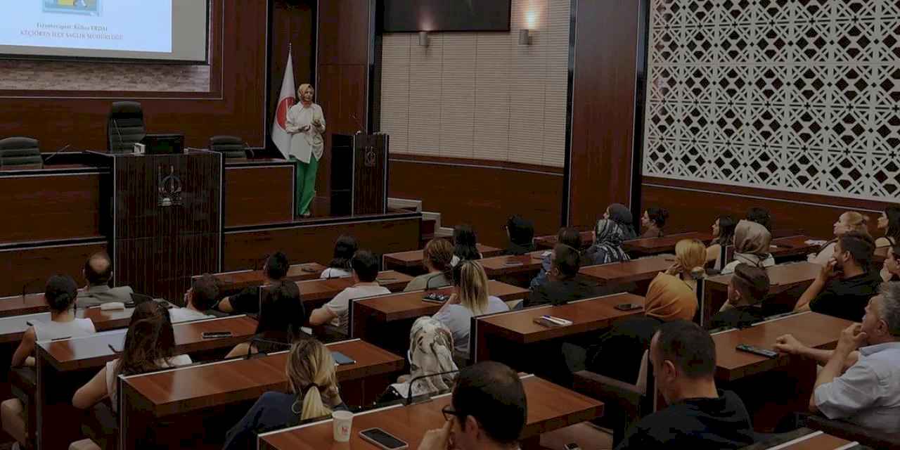 Ankara Keçiören'de personele 'sağlıklı yaşam' eğitimi