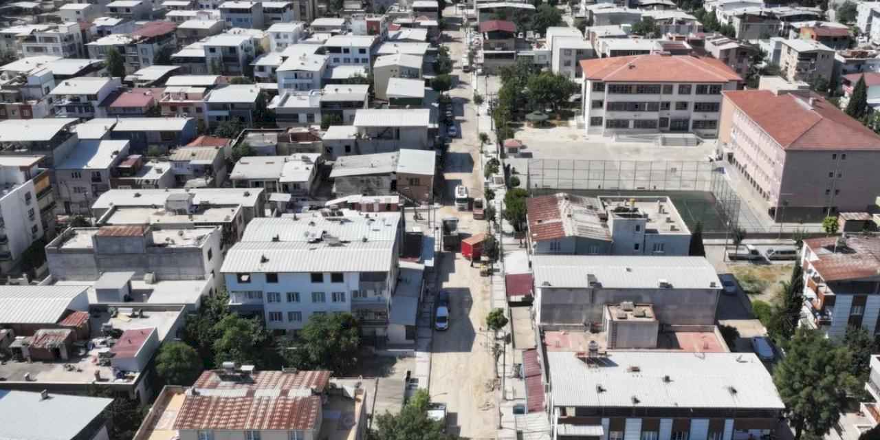 Manisa'da altyapı tamamlandı, üstyapı yenileniyor