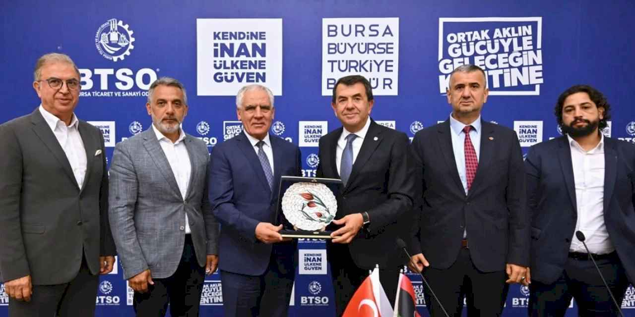 Libya’dan Bursa’ya yeniden yapılanma sürecinde iş birliği daveti