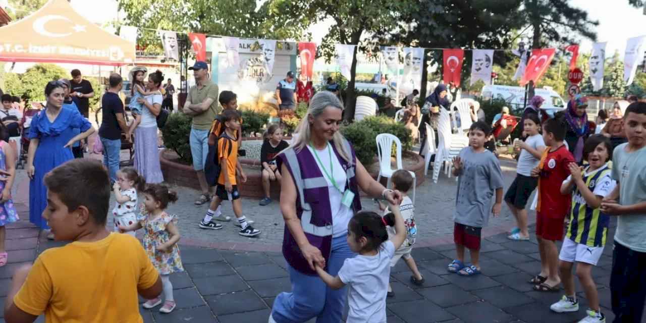 İzmit Belediyesinden Kuruçeşme’de renkli çocuk etkinliği