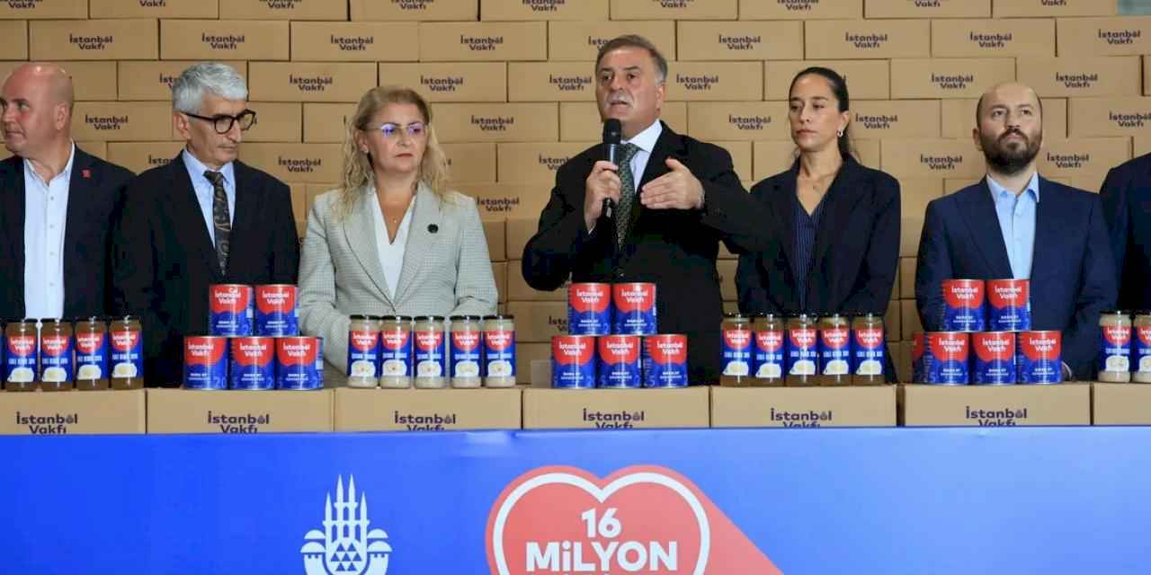 İstanbul'un bağışladığı konserveler yola çıktı