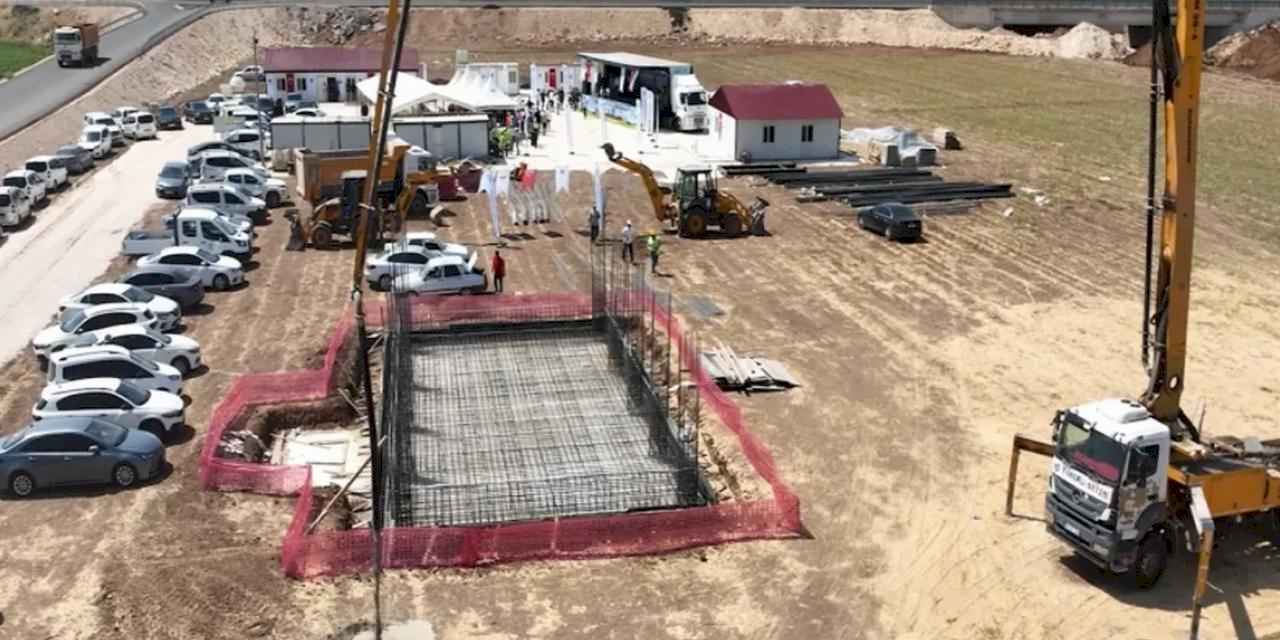 427 milyon TL’lik Atık Su Arıtma Tesisi’nin temeli atıldı