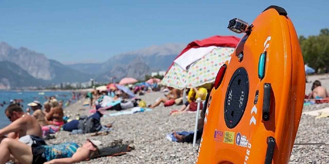 Büyükşehir'in robot cankurtaranları iş başında