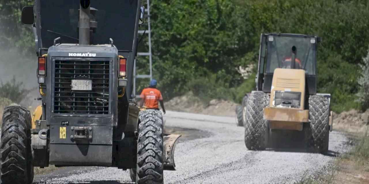 Gülnar kırsalında ulaşımın kalitesi artıyor
