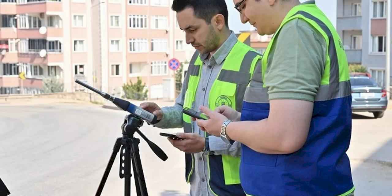 Bursa’da çevresel gürültü ölçümü yapıldı