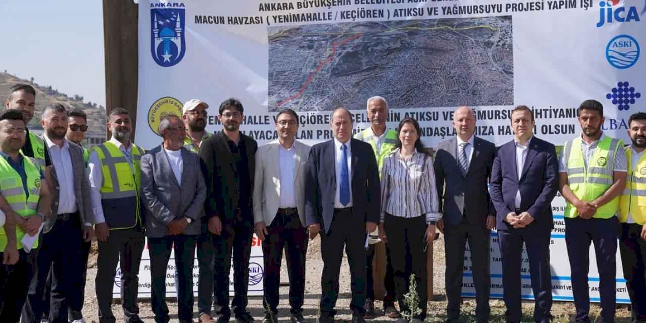 ASKİ Macun Havzası Atık Su Projesi'ni hayata geçiriyor