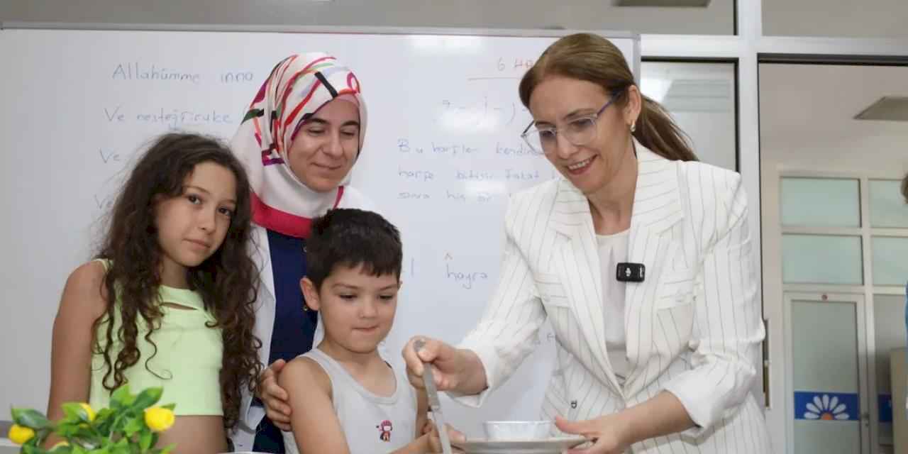 Başkan Vekili Abiş’ten KO-MEK yaz kurslarına ziyaret