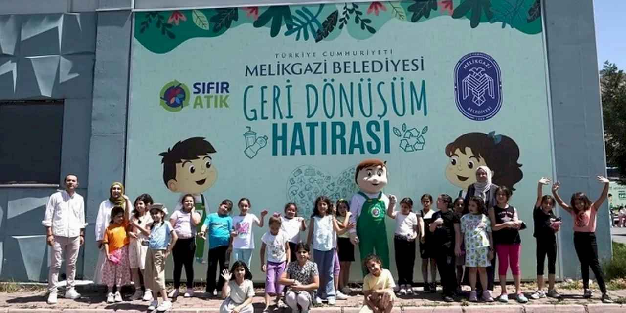 Kayseri Melikgazi'de geri dönüşüm için farkındalık eğitimi