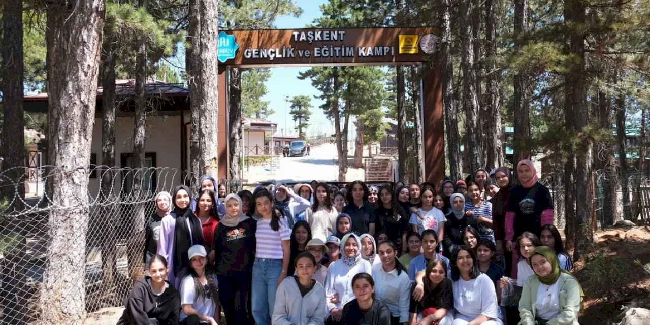 Konya'da LİMA'lı gençlerin kamp heyecanı